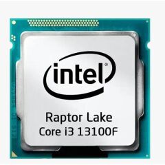 INTEL RAPTOR LAKE I3-13100F 3.40GHz 12MB 1700p TRAY İŞLEMCİ