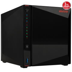 ASUSTOR AS5404T 4GB 2 BAY + 2x M.2 NVME 2x 2.5GLAN DEPOLAMA ÜNİTESİ