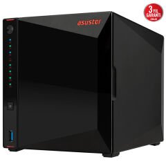 ASUSTOR AS5404T 4GB 2 BAY + 2x M.2 NVME 2x 2.5GLAN DEPOLAMA ÜNİTESİ