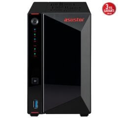 ASUSTOR AS5402T 4GB 2 BAY 2x 2.5GLAN DEPOLAMA ÜNİTESİ