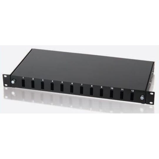ODS 10F-SB1U12PSCDX-REA 1U 19'' 12 PORT SC DX RACK TİPİ DUBLEX PATCH PANEL