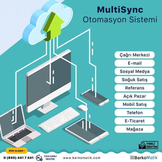 BARKOPOS MULTISYNC  OTOMASYON SİSTEMİ (TÜM KANALLAR)