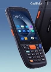 UROVO CT 48  4 GB/ 64 GB KLAVYELİ ANDROİD 12 2D OKUYUCULU