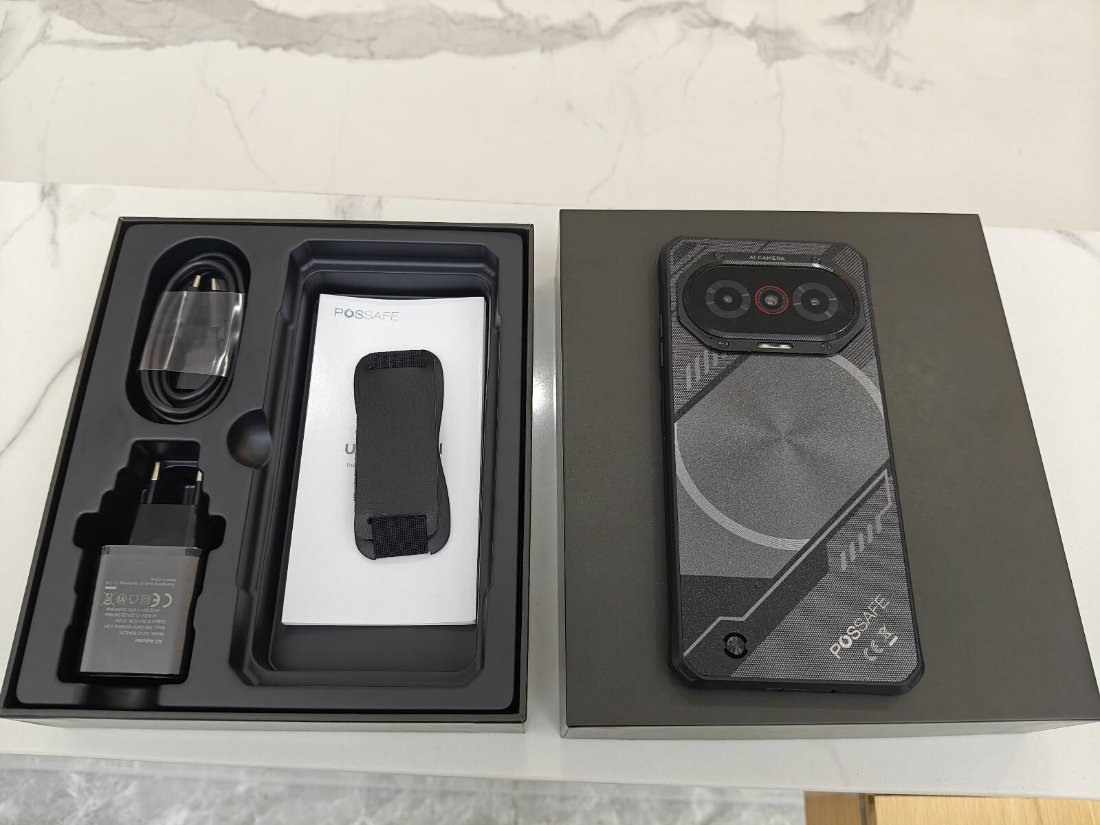 ORDERGO VII 4GB+8GB RAM/128 GB DISK, ANDROİD 15  EL TERMİNALİ 6.67''