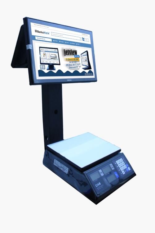 TERAZİPOS-10700V 18.5-İ7 10. NESİL ONLINE TERAZİ (OKUYUCU VE ÇİFT EKRAN)