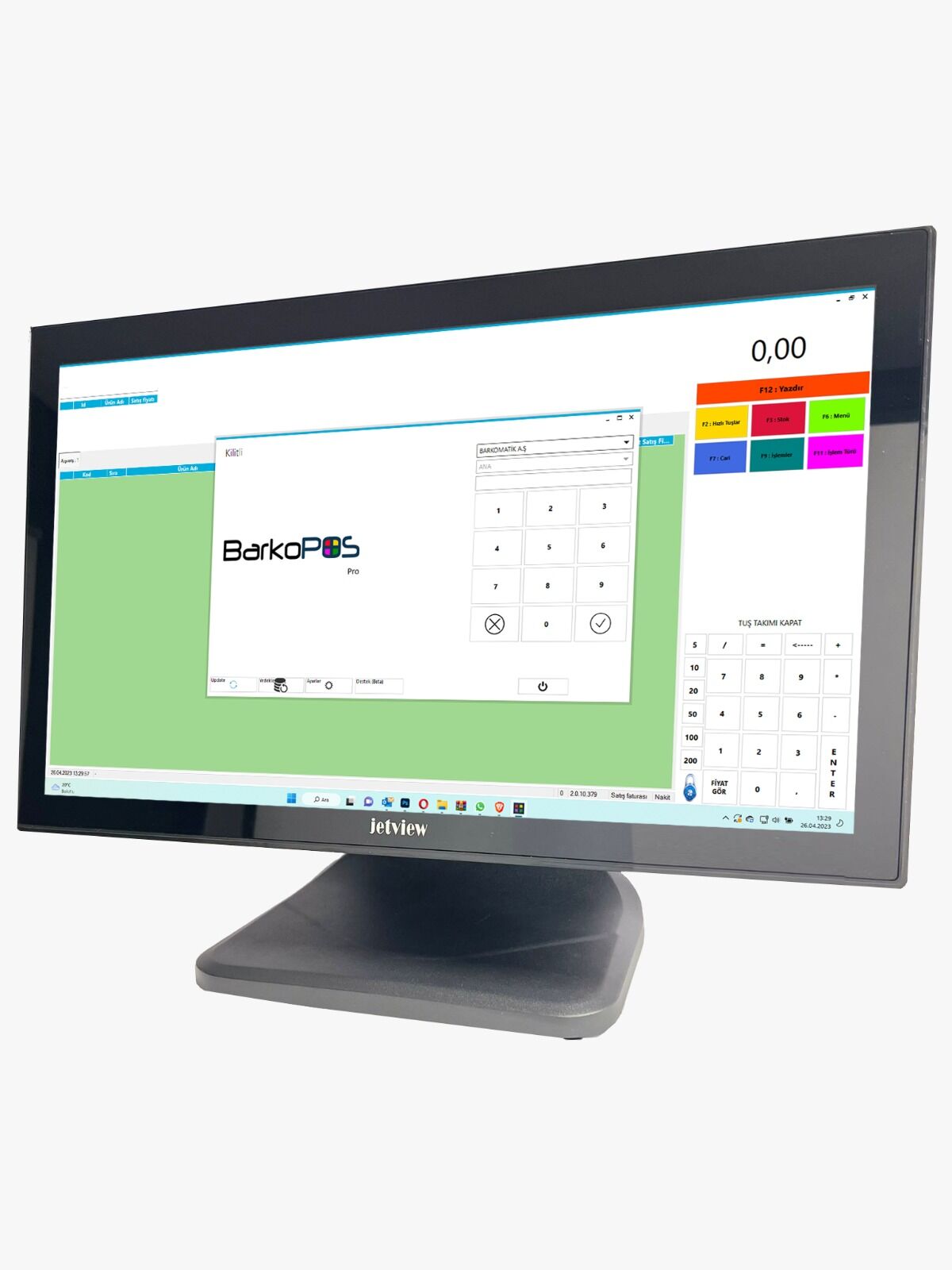 JETVIEW 18.5'' İ5 10.NESİL 8 GB RAM 128 SSD VGA + HDMI (JPC-10100)
