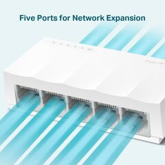 HUB-TP-LINK LS1005 5 PORT 10/100 DESKTOP SWITCH