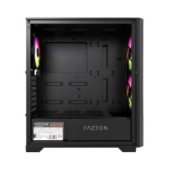 FAZEON F16A650BBM 650W 80+ BR 3x ARGB FAN ATX 2xUSB3.0 SİYAH GAMING KASA