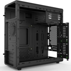 VENTO CIO_TML117 400W 3x8CM FAN MICRO ATX 2xUSB2.0/1xUSB3.0 SİYAH KASA
