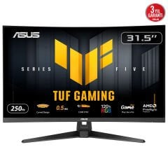 ASUS TUF GAMING VG32VQM5B 31.5'' 0.5MS 250Hz HDMI/DP SPEAKER CURVED GAMING MONITOR