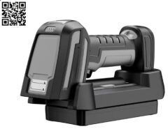 TİGER RS56 2D 2.4G + BT KABLOSUZ BARKOD OKUYUCU