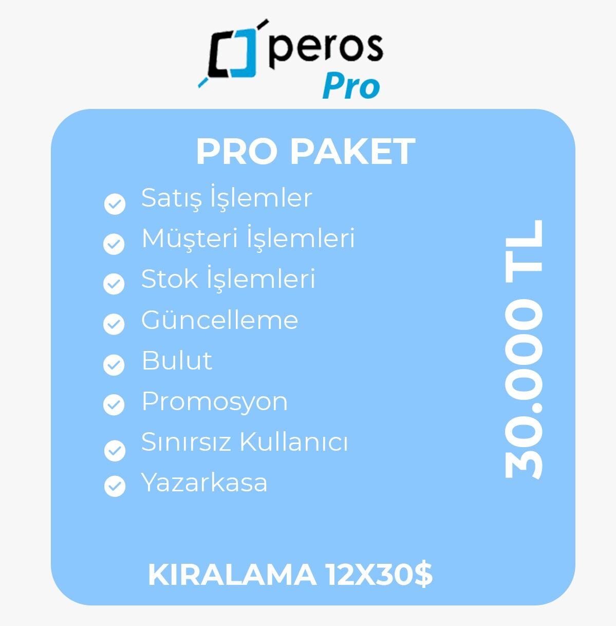 PEROS PRO YAZILIM