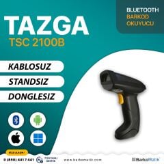 TAZGA TSC 2100B BLUETOOTH CCD BARKOD OKUYUCU