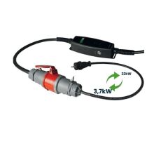 VİEGO TAŞINABİLİR ELEKTRİKLİ ARAÇ ŞARJ CİHAZI 11/22KW  EV PRİZİ DÖNÜŞTÜRÜCÜLÜ