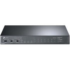 TP-LINK TL-SL1311MP 10 PORT 10/100 8 PORT POE 2 PORT UPLINK + 1 SFP YONETILEMEZ RACK MOUNT SWITCH