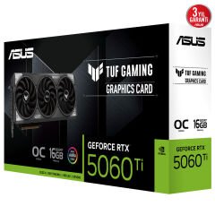 ASUS TUF-RTX5060TI-O16G-GAMING RTX5060TI 16GB GDDR7 192Bit HDMI/3xDP PCI-E 4.0