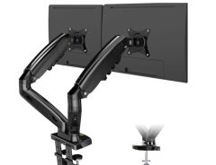 JETVIEW Q32 17/32 2 Lİ ÇİFT KOL AMORTİSÖRLÜ VESA MONİTÖR STANDI  AYAK