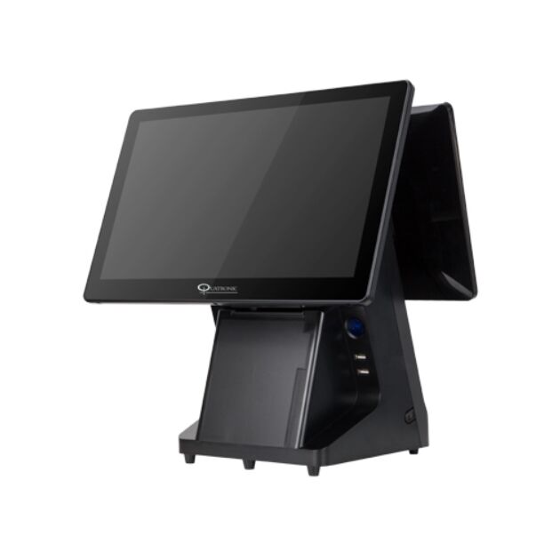 QUATRONIC DEX1561-D / 14'' M.EKRANLI 15.6''/J1900/4GB/256SSD DOKUNMATİK POS TERMİNALİ