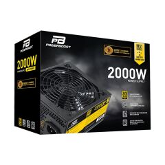 POWER BOOST BST-ATX2000 2000W 14CM FAN MİNİNG POWER SUPPLY KUTUSUZ