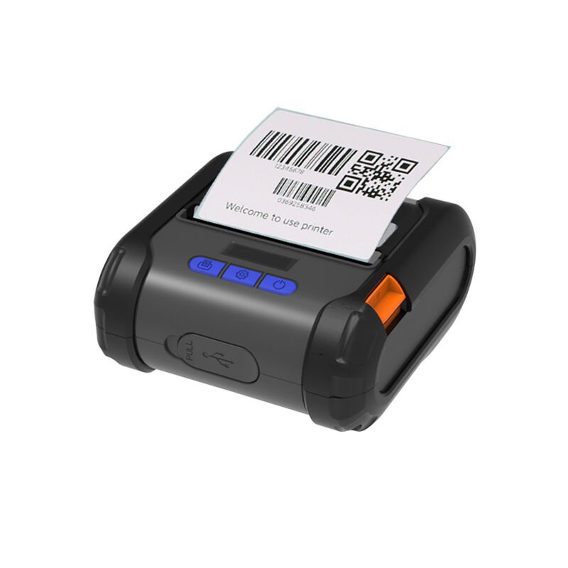 ZYWELL ZM04 THERMAL USB+BT MOBİL BARKOD YAZICI 100MM/s / 80MM