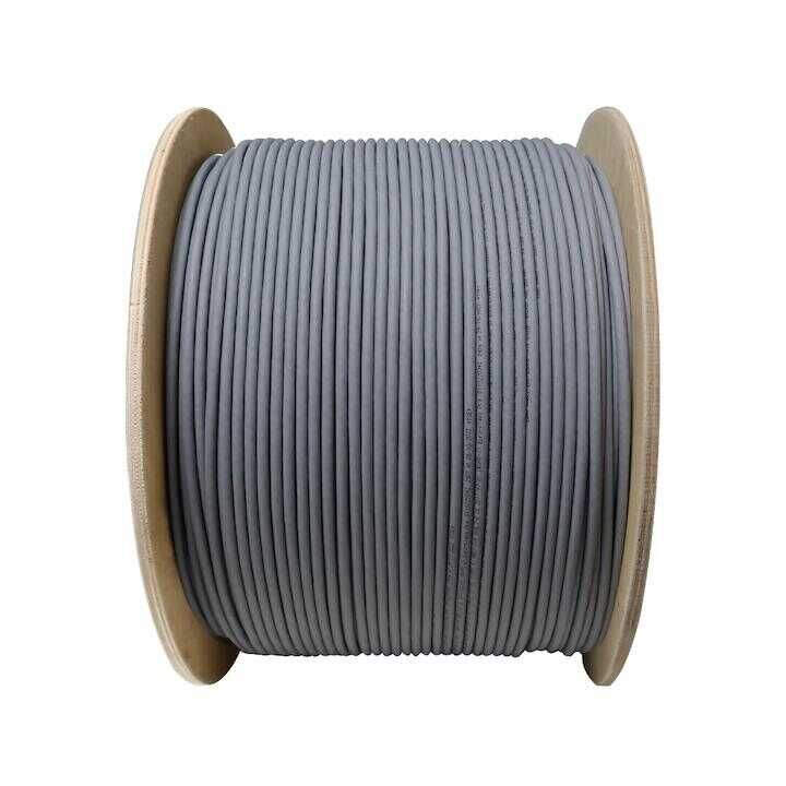 MARTEL 500 MT UTP CAT6 BAKIR KABLO GRI 24AWG