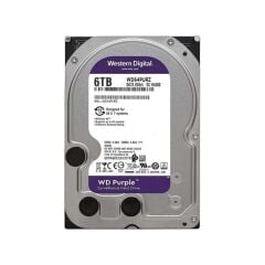 WD PURPLE 6TB 5400RPM 256MB SATA3 WD64PURZ 7/24 HDD RESMİ DİSTİ GARANTİLİ