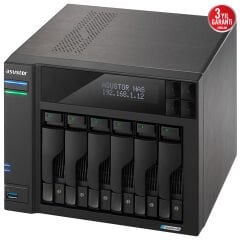 ASUSTOR AS6706T 8GB 6 BAY 1xGLAN DEPOLAMA ÜNİTESİ