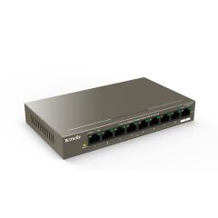 TENDA TEF1109P-8-63W 9 PORT 10/100 8 PORT POE 63WATT YONETILEMEZ DESKTOP SWITCH