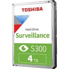 TOSHIBA S300 4TB 5400RPM 256MB SATA3 HDWT840UZSVA 7/24 HDD RESMİ DİSTİ GARANTİLİ