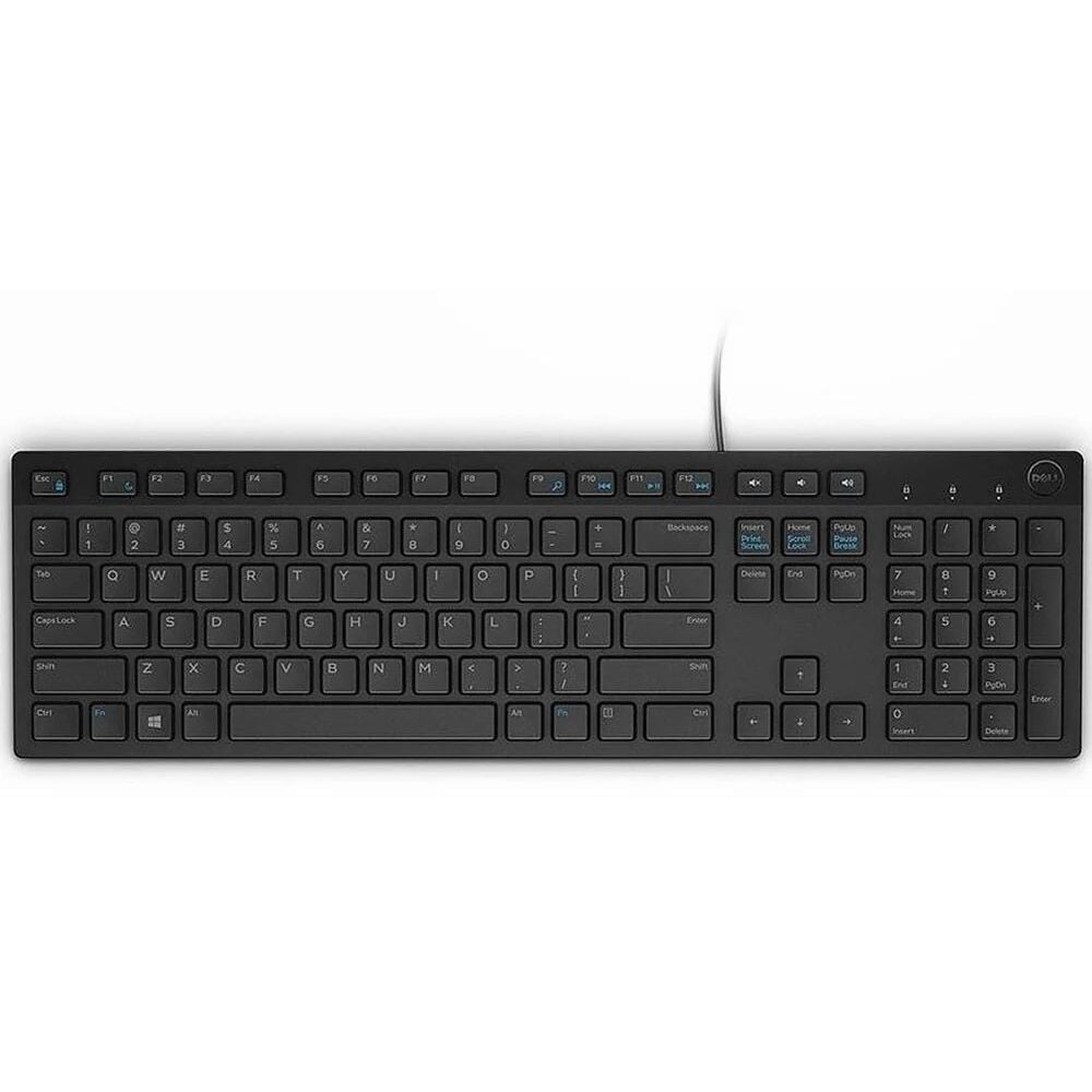 DELL KB216 (580-ADHQ) KABLOLU USB MULTİMEDYA SİYAH Q KLAVYE (ingilizce)