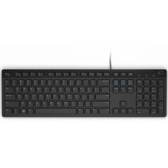 DELL KB216 (580-ADHQ) KABLOLU USB MULTİMEDYA SİYAH Q KLAVYE (ingilizce)