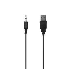 MIKADO MD-S23 GLARE 1+1 3W RMS USB 2.0 SİYAH RGB HOPARLÖR