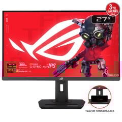 ASUS ROG STRİX XG279CNS 27'' 0.3MS 380HZ 1920x1080 HDMI/DP/TYPE-C PIVOT SİYAH FAST IPS GAMING MONITOR