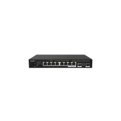 TENDA TEM2010F 8 PORT 10/100/1000/2.5G 2 X SFP YONETILEBILIR DESKTOP SWITCH
