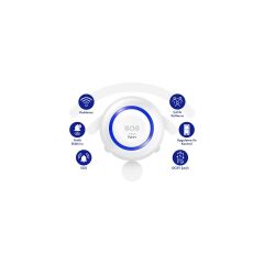 FONRİ WF3-AL1-0701-01 WIFI KABLOSUZ AKILLI SOS / PANİK BUTONU