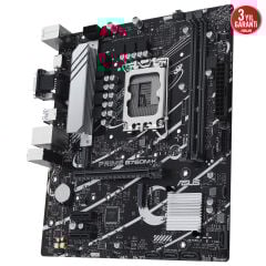 ASUS PRIME B760M-K 2xDDR5 VGA/HDMI 2xM.2 1xGLAN 1700P (12.Gen 13.Gen) ANAKART