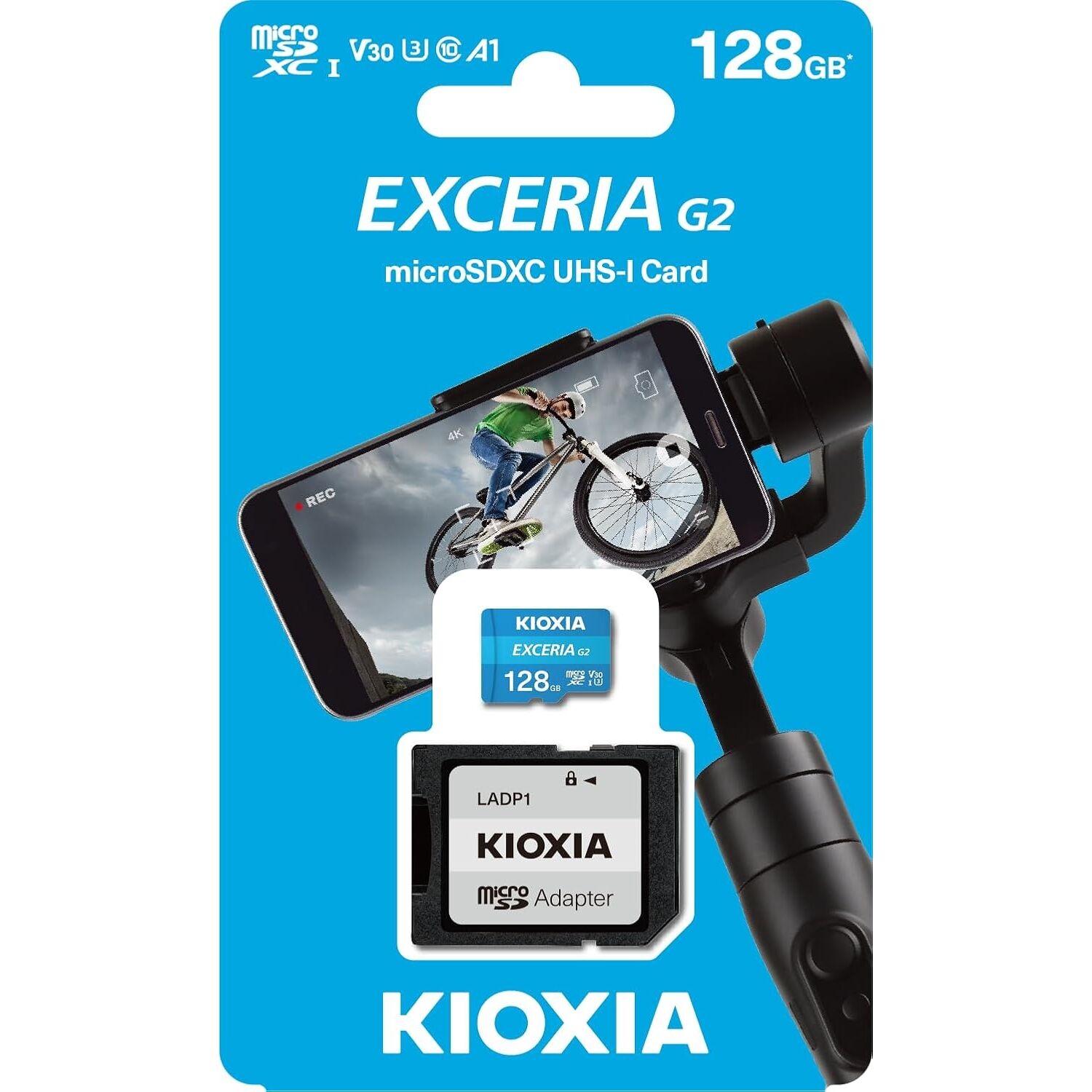 KIOXIA EXCERIA 128GB MICRO SDXC CLASS10 160/50MB/s HAFIZA KARTI LMEX3L128GG2